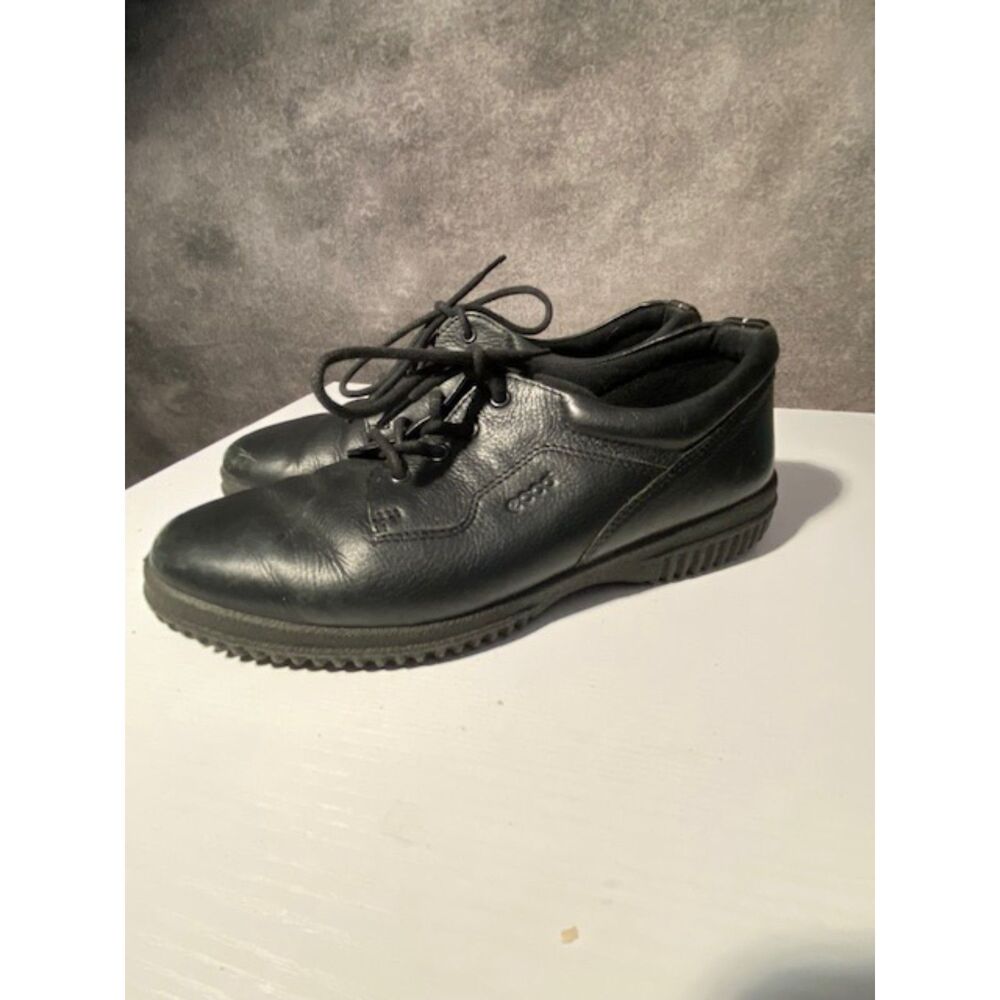 ECCO Black Genuine Leather Lace Up Comfort Sneakers EU 39
Item Specific